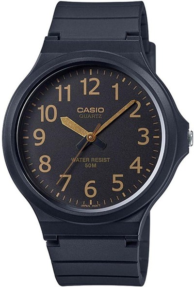 Casio MW-240-1B2VDF Standart Erkek Kol Saati, Siyah, Standart