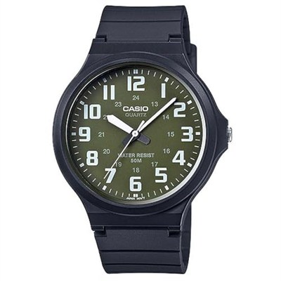 Casio MW-240-3BVDF Standart Erkek Kol Saati, Siyah, Standart