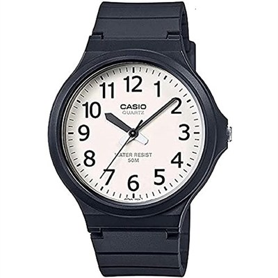 Casio MW-240-7BVDF Standart Erkek Kol Saati, Siyah, Standart