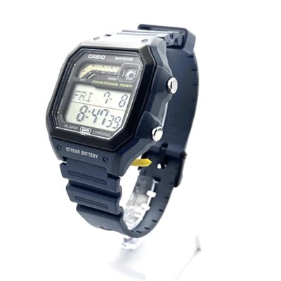 Casio WS-1600H-2AVDF Kol Saati, Siyah-Lacivert, Standart