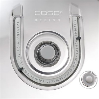 Caso 1197 VacuBoxx E-Set Vakum Kabı, 4 Adet, Vakumlu El Pompası Ve Adaptör Dahil, BPA İçermez