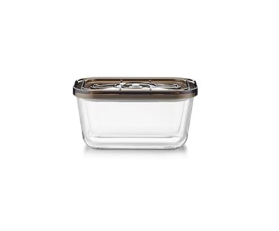 CASO VacuBoxx Eco M vakumlu taze saklama kabı, 800 ml hacim, basınca duyarlı ve sıvı gıdalar için, BPA içermez, fırına dayanıklı, bulaşık makinesinde yıkanabilir, dondurucuya uygun