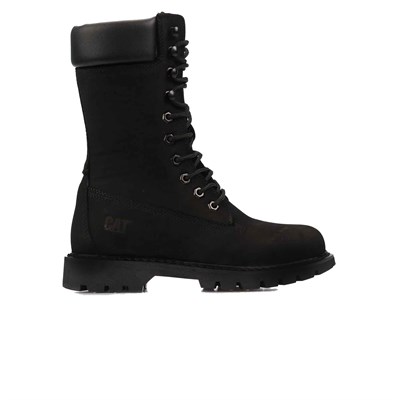 CAT 015G101200 Black Nubuk Clovis Mid Kadın Günlük Bot 015G101200-BLACK-NUBUK-CLOVIS-MID Siyah