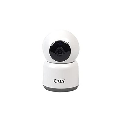 CATA CT-4050 Kablosuz Akıllı Güvenlik Kamerası - Full HD 1080P, Gece Görüşlü, 2 Yönlü Ses, Hareket Algılama, Pan/Tilt Zoom, WiFi, 64GB SD Kart Destekli