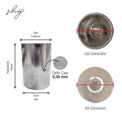 Çay Makinesi Filtresi/Süzgeci Arçelik Çay Makinesi ile uyumlu (Büyük) - Seçenekler: Büyük, Midyum