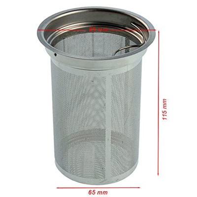 Çay Makinesi Metal Demlik Süzgeci 6.5 x 11.5 cm