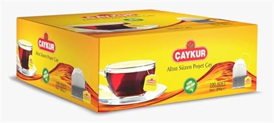 Çaykur Altın Süzen Poşet Çay 200g (100 Adet)
