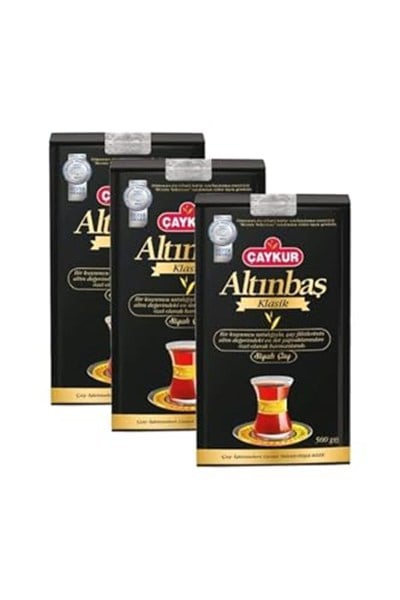 Çaykur Altınbaş Klasik Doğal Siyah Dökme Çay 500Gr X 6 Adet