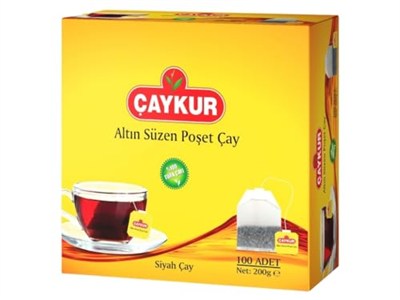 Çaykur Bardak Siyah Süzen Poşet Çay 200g 100 adet
