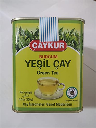 Çaykur Burcum Yeşil Çay Bergamot Aromalı 100g
