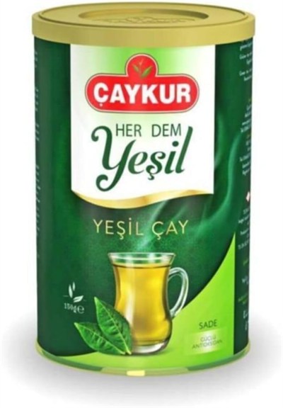 Çaykur Herdem Yaprak Yeşil Çay Sade 150g