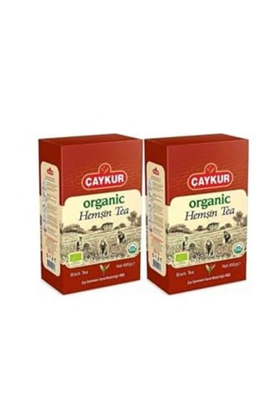 Çaykur Organik Hemşin Çayı Karton Kutu 400 Gr 2Li Paket