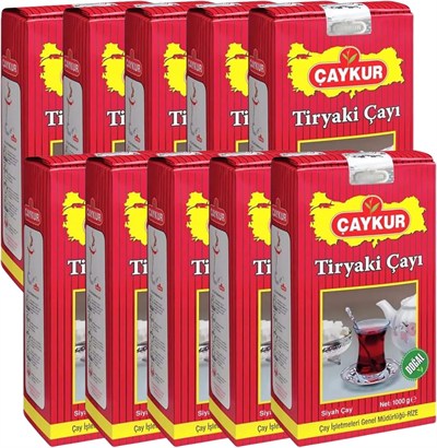 Caykur Tiryaki Çayı 1000 Gr 10 Adet (1 Koli)