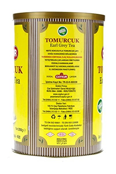 Çaykur Tomurcuk Earl Grey Çay 200g