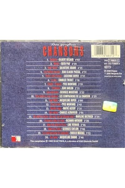 CD Die Groben Chansons CD