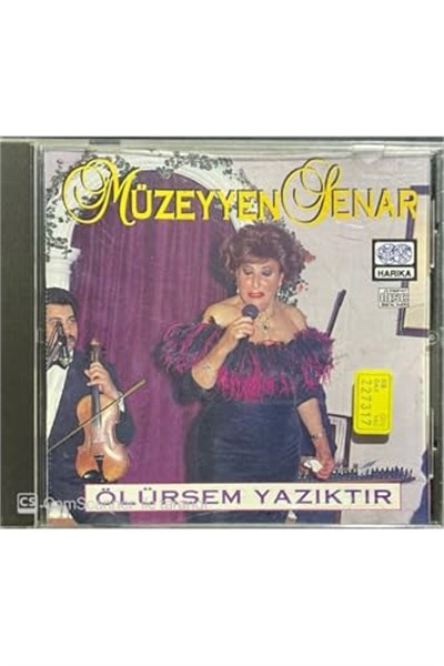 Cd Müzeyyen Senar Ölürsem Yazıktır Sarı Bandrollü Cd