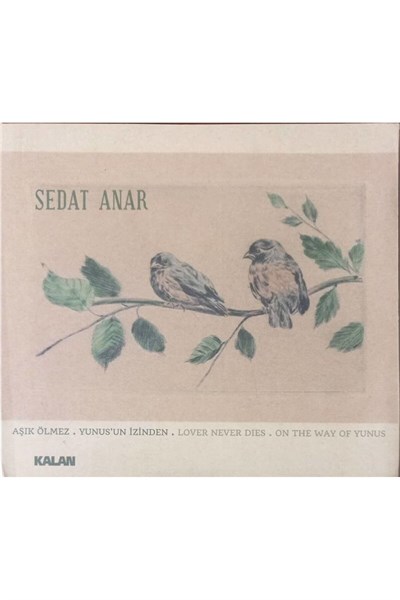 Cd Sedat Anar Aşık Ölmez Yunusun Izinden Cd