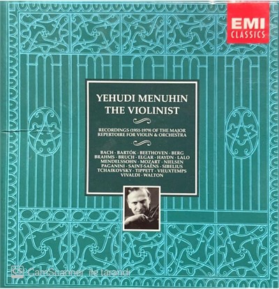 Cd Yehudi Mehunin The Violinist 10 Cd Lik Set