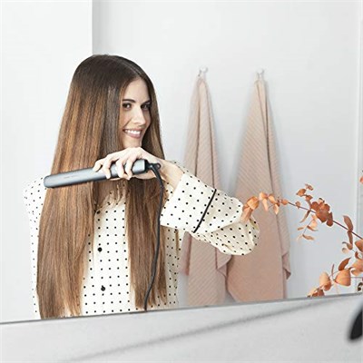 Cecotec Bamba RitualCare 890 Titanium Saç Düzleştirici, Titanyum Plakalar, 140-200°C Isı Ayarı, Otomatik Kapanma, 3 m Kablo, Silikon Plaka Koruyucu