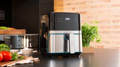 Cecotec CecoFry 5500 Pro, 5.5L Air Fryer XL, 1700 W, PerfectCook Teknolojisi, 8 Pişirme Modu