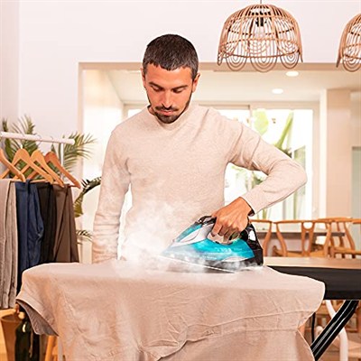 Cecotec Hızlı ve Öfkeli 5055 Pro Buharlı Çamaşır Ütüsü 3100 W, Seramik Taban, TurboSlide, 5 Sıcaklık Seviyesi, Buhar Püskürtme 255g/dk.