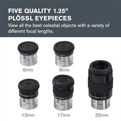 Celestron Eyepiece and Filter Kit 1.25 in CL 94303