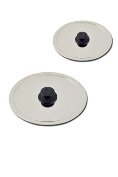 Çelik Balık Tavası Kapağı - 2 Adet (26+30 Cm)