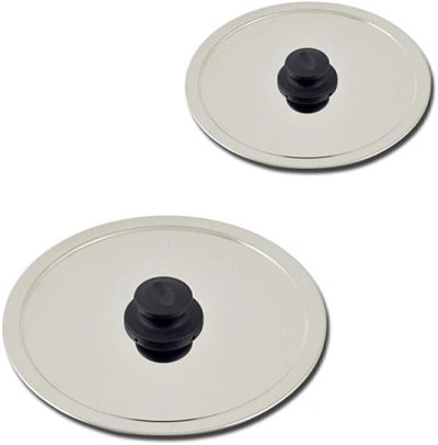 Çelik Balık Tavası Kapağı - 2 Adet (26+30 Cm)