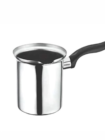 Çelik Cezve No.6 Büyük Boy - Kahve Cezvesi Metal (8 fincan- çap 10 cm 800 ml)