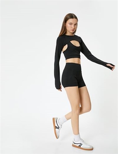 Cepli Ekstra Mini Spor Şort