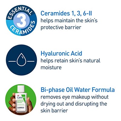 CeraVe Göz Makyajı Temizleyici 118ML