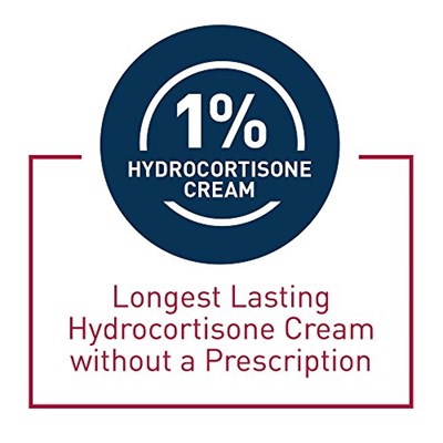 CeraVe Hydrocortisone Krem% 1 | Egzama Eğilimi ve Kuru Cilt ile Döküntülerden Geçici Rahatlama Önleyici Krem | Kaşıntıları Giderici Krem | Kokusuz | 1 Ounce