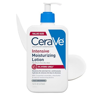 CeraVe Yoğun Nemlendirici Losyon | Hidroüre + Shea Yağı | Kuru Ciltler İçin Vücut Losyonu | Ekstra Kuru Cilt Belirtilerini Giderir | Kaba, Sıkı, Kırmızı ve Kaşıntılı Ciltler İçin Yağlı Olmayan