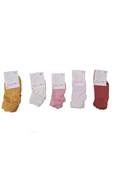Ceremony socks Ceremony socks 6 Çift Taban Kaydırmaz Soket Çorap Çok Renkli 3-5 Yaş