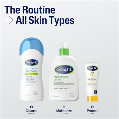Cetaphil Ultra Nazik Yenileyici Vücut Şampuanı 500ML