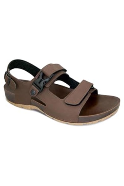 CEYO Erkek Sandalet 9829-2 (40-46), Kahve, 43