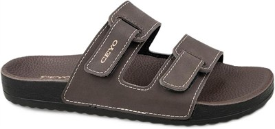 Ceyo PADOVA-2 Anatomik Taban Cırtlı Kadın Terlik Platin 36-40