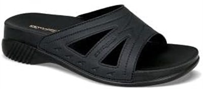 Ceyo Siyah Sedef Anatomik Kadın Terlik BELİZE ZENNE 39 NUMARA