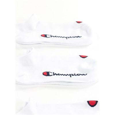 Champion 3lü Paket Sneaker Çorap, Unisex Yetişkin