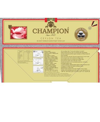 Champion-Demlik Poşet 48 X 3,2 gr