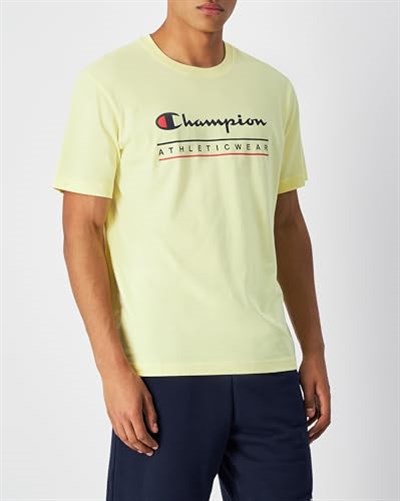 Champion Erkek Büyük Logo Baskılı T-Shirt