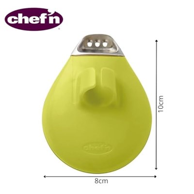 Chefn PalmZester Limon Kabı, Palmiye Boyutu, Yeşil, 9 x 7,5 x 4 cm