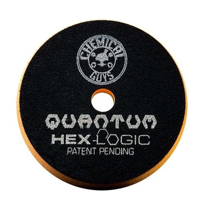 Chemical Guys BUFX112HEX5 Hex-Logic Quantum orta ağırlıkta kesme pedi, turuncu (12,7 cm taşıyıcı plaka için uygun 5,5 inç)