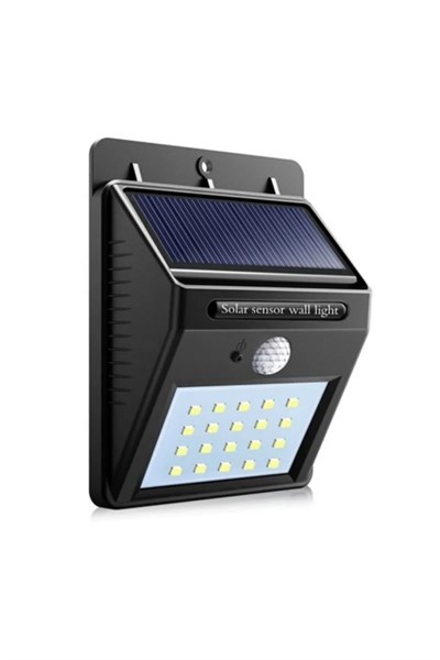 Chermik 20 Ledli Güneş Enerjili Hareket Sensörlü Bahçe Lambası