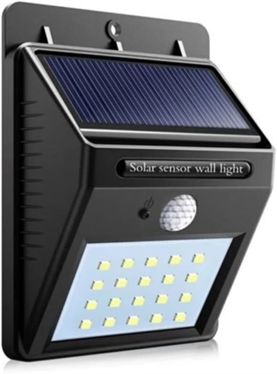 Chermik 20 Ledli Güneş Enerjili Hareket Sensörlü Bahçe Lambası