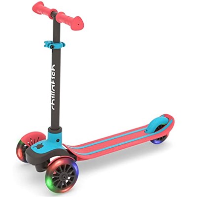 Chillafish Scotti Glow - 3 Tekerlekli Işıklı Scooter - Kırmızı