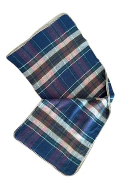Chinko Unisex Şardonlu Baklava Desenli Yumuşacık Çok Özel Bir Panço GRİ KREM SARI Standart-1