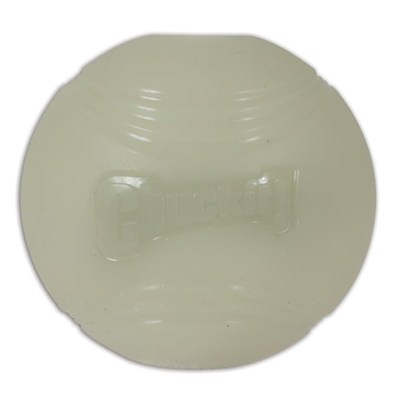 Chuckit! Max Glow Gece Parlayan Oyun Topu (XL) - Fosforlu, Işıkta Parlayan, Dayanıklı, Köpekler İçin Gece Oyun Topu