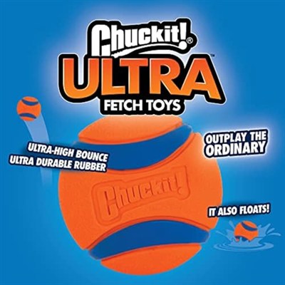 Chuckit! Özel Kova Seti - 8 adet Ultra Ball Medium ve Temizlik Kovası
