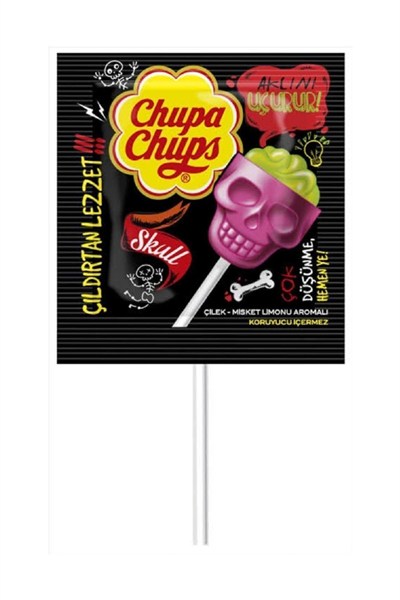 Chupa Chups 3D Skull 25 Adet 15g